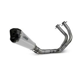 MIVV Delta Race Komplettauspuff aus Edelstahl für KAWASAKI Ninja 650 2017-2023