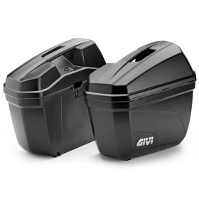 Kit valigie laterali GIVI E22 nero per TRIUMPH Tiger 1200 GT / Pro