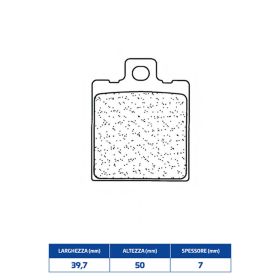CL-BREMSEN Sintered Compound Bremsbeläge Paar