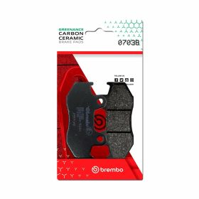 Plaquettes de frein BREMBO paire Carbon Ceramic 07038