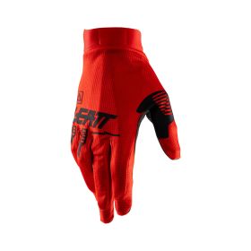 LEATT Moto 1.5 GripR Summer gloves red black grey ultra-lightweight