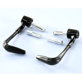 Levier en aluminium/nylon noir POLINI D.12/14-14/16 droit/gauche
