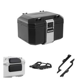 Kit top case SHAD TERRA TR48 Édition Noire pour DUCATI Multistrada V2