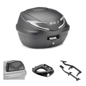 GIVI B360 TECH Schwarz Rauch Topcase-Kit 39L für YAMAHA TRACER 7