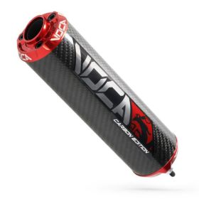 Voca Racing Schalldämpfer Beast Carbon/Rot