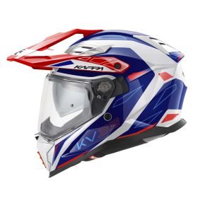 KAPPA KV33 Wizard Dual road enduro helmet white blue red