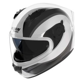 Casque intégral NOLAN N60-6 Bifase 349 blanc noir