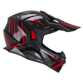 Crosshelm CGM 367G MUD-X FURY schwarz grau rot