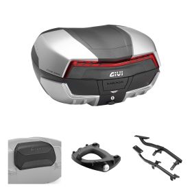 Kit bauletto GIVI V58 MAXIA 5 alluminio per BMW R 1200/1250 R / RS