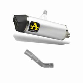 ARROW Race Tech Titan Slip-On Auspuff und Verbindung für Aprilia Tuono V4 1100