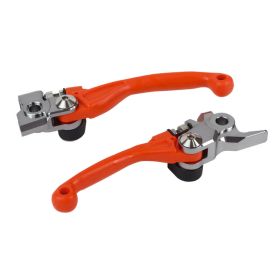 POLISPORT Brake/Clutch Lever Kit Orange 8487200039