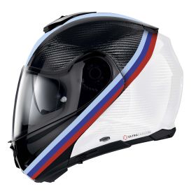 NOLAN X-1005 Ultra Carbon Gemini Modular helmet 349 white red blue