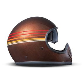 Casco Integrale DMD SEVENTYSEVEN Waves Bronzo Lucido