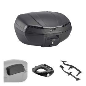 GIVI E46 RIVIERA Topcase-Kit schwarz für HONDA CL 500