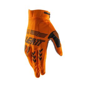 LEATT Moto 2.5 X-Flow Summer gloves orange black grey breathable