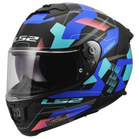 Casco integrale LS2 FF808 STREAM II MIKA nero blu