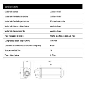 MIVV Speed Edge Komplettauspuff aus Edelstahl für KAWASAKI ZX-6R