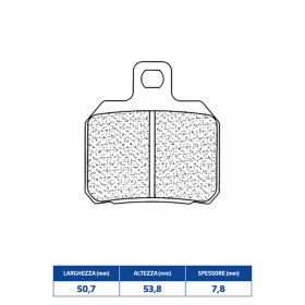 CL BRAKES 2827XBK5 Bremsbelag-Paar