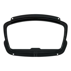 Cornice contachilometri ZELIONI nero lucido angoli per Vespa GTS Super