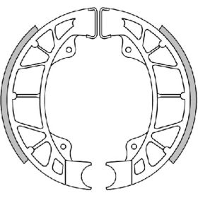 POLINI Bremsbeläge D.110X25mm