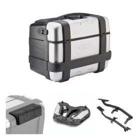 GIVI TREKKER 46L Kit de Top Case en Aluminium pour YAMAHA MT07
