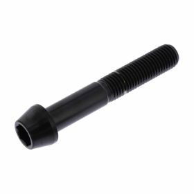 Vis en acier inoxydable conique M10x1.25 60mm brillant