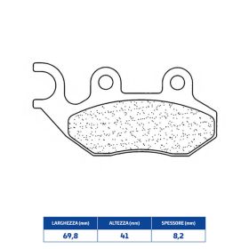 CL-BREMSEN Sintered Compound Bremsbeläge Paar