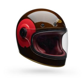 Casque intégral BELL Bullitt GT Carbon TT rouge or