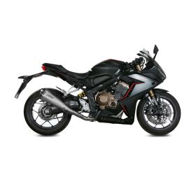 Komplettes MIVV Delta Race Auspuffsystem aus Edelstahl für HONDA CBR 650 R