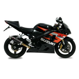 Marmitta Bolt-On nera MIVV Gp omologata per SUZUKI gsx-r 600