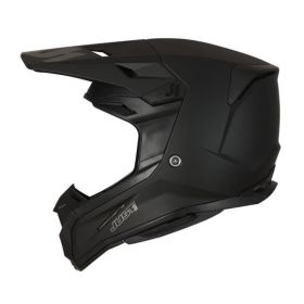 Casco Motocross JUST1 J22-F SOLID nero opaco