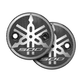 T-MAX CLUTCH COVERS CARBON LOOK WITH SILVER 500 LOGO