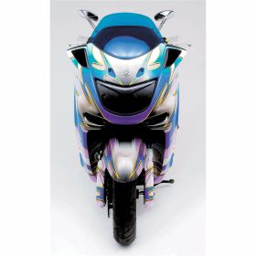 Vetro fanale DAYTONA nero fumè per Yamaha Majesty SJ/5GM