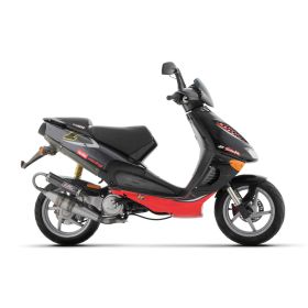 Système d'échappement complet GIANNELLI pour scooter SHOT V4 pour Aprilia SR 50 Liquide