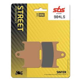 Plaquettes de frein SBS couple composé fritté 984LS pour BMW M RR ABS DTC 1000