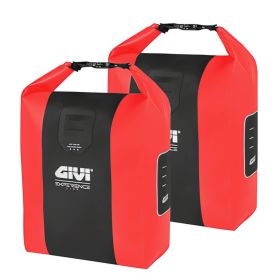 Coppia borse laterali GIVI EX00RC Experience 14L rosso