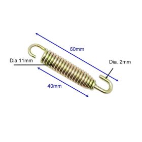 Kit 4 molle scarico JMP 60mm