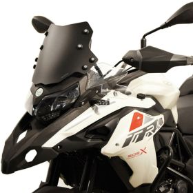 ISOTTA pare-brise de rallye noir mat 325x375mm pour BENELLI TRK 502
