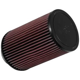 Filtro aria rosso K&N in cotone rotondo alto 187 mm