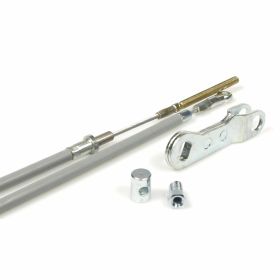 Kit de conversion de câble de frein arrière Vespa T5 en acier galvanisé gris