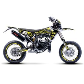 STAGE6 graphics kit yellow/black for Fantic XM 50 2017-2022 yellow/black