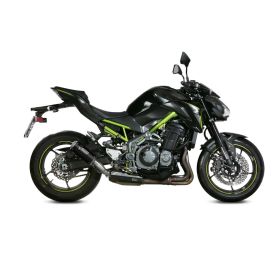 MIVV Mk3 Schwarzer Slip-On Auspuff genehmigt für KAWASAKI z900 a2 2025
