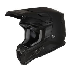 Casco Motocross JUST1 J22-F SOLID nero opaco