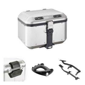 Kit bauletto GIVI DLM46 DOLOMITI alluminio per BMW R 1250 GS