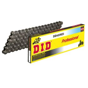 DID NZ3 Open Chain 140 Links 420 Gray with Clip Closure