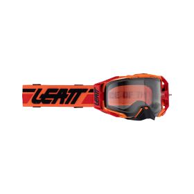 Masque cross LEATT Velocity 6.5 Flame rouge lentille transparente 83%