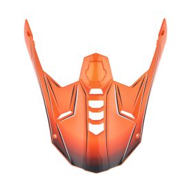 Frontino casco arancio/grigio ACERBIS per casco AIRSTRIKE-X