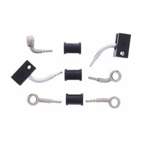 Kit de tuyaux de frein en acier JMP 3 HBF-2042-V argent pour Honda CBR 1000