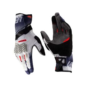 Gants moto LEATT ADV HydraDri 5.5 Royal gris bleu imperméables
