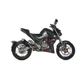 MIVV GP komplette schwarze Auspuffanlage für ZONTES zt 125 u